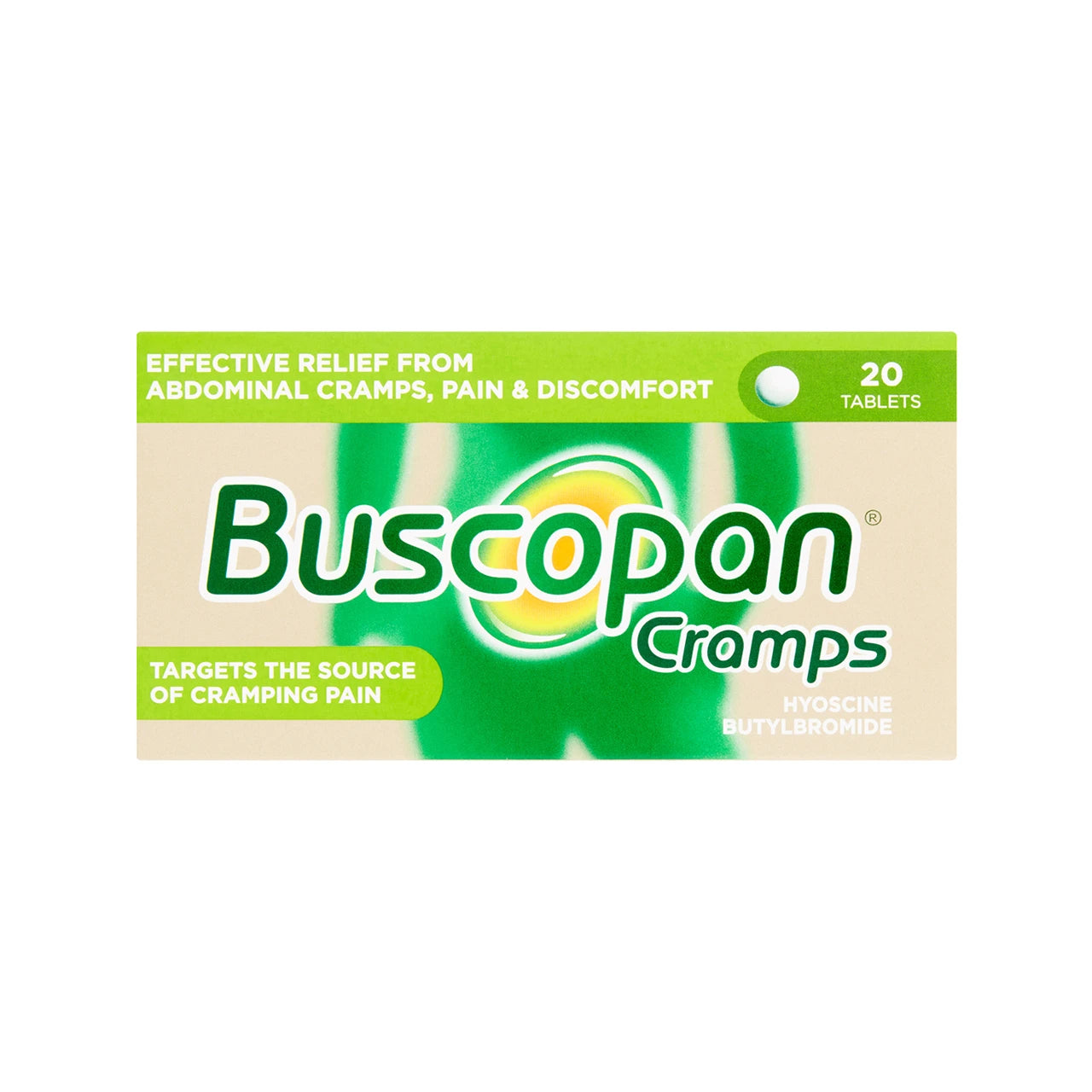 Buscopan Cramps 10mg Tablets - 20 Tablets
