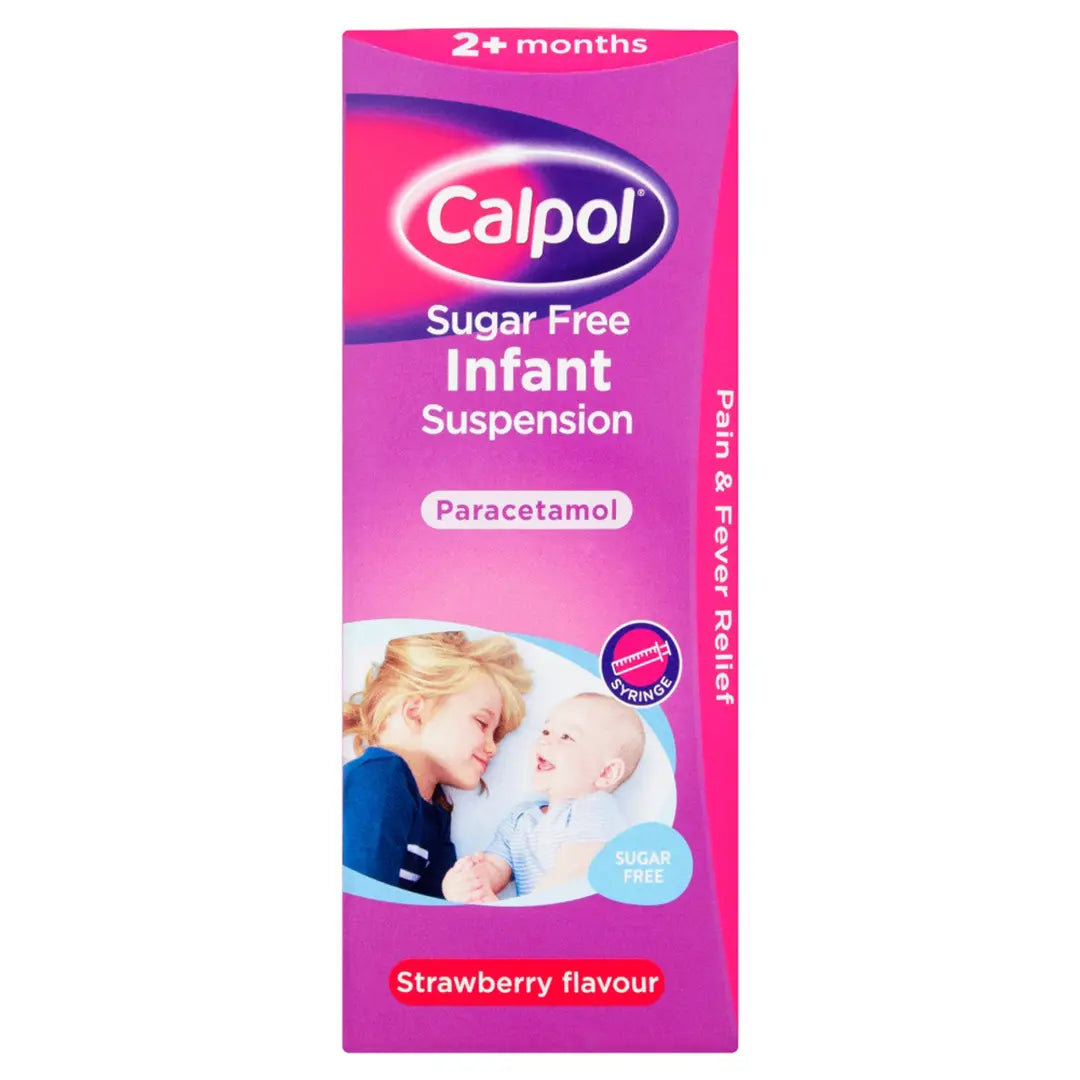 Calpol Infant Sugar Free Colour Free 120mg/5ml oral suspension 100ml