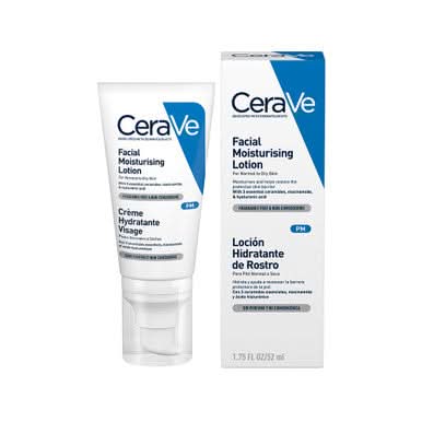 CeraVe PM Facial Moisturising Lotion with Niacinamide - 52ml — product packaging