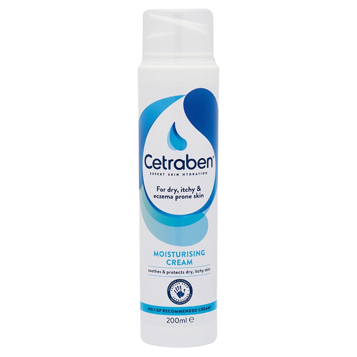 Cetraben Moisturising Cream Pump - 200ml — product packaging