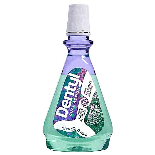 Dentyl Dual Action CPC Mouthwash Alcohol Free Mermaid Edition - 500ml — product packaging