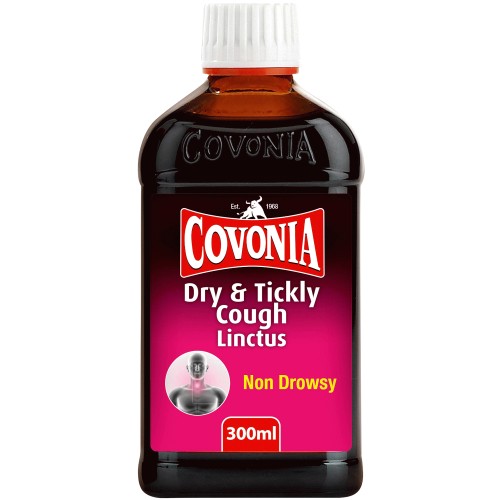 Covonia Dry & Tickly Cough Linctus - 300ml — product packaging