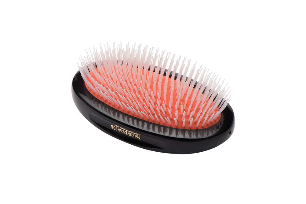 Mason Pearson Military Universal Nylon Hairbrush NU2M-Dary Ruby