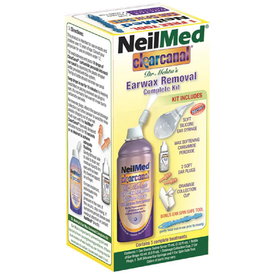 NeilMed Clear Canal Ear Wax Removal Complete Kit
