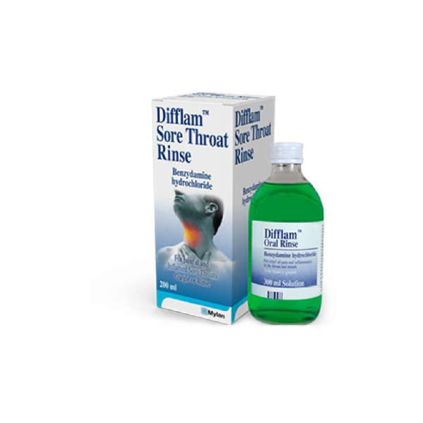 Difflam Sore Throat Rinse 200ml – Ways Pharmacy