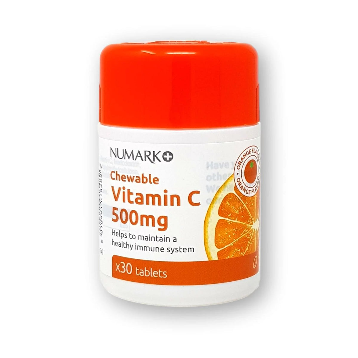 Numark Vitamin C 500mg Chewable Tablets - 30 Tablets — product packaging