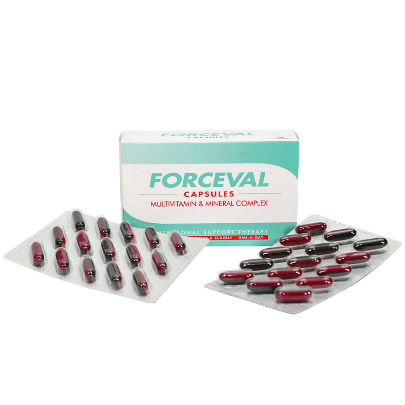 Forceval capsules multivitamins and minerals 30