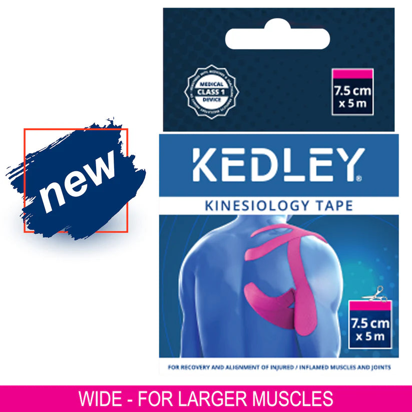 Kedley Kinesiology Tape (7.5cm x 5m)