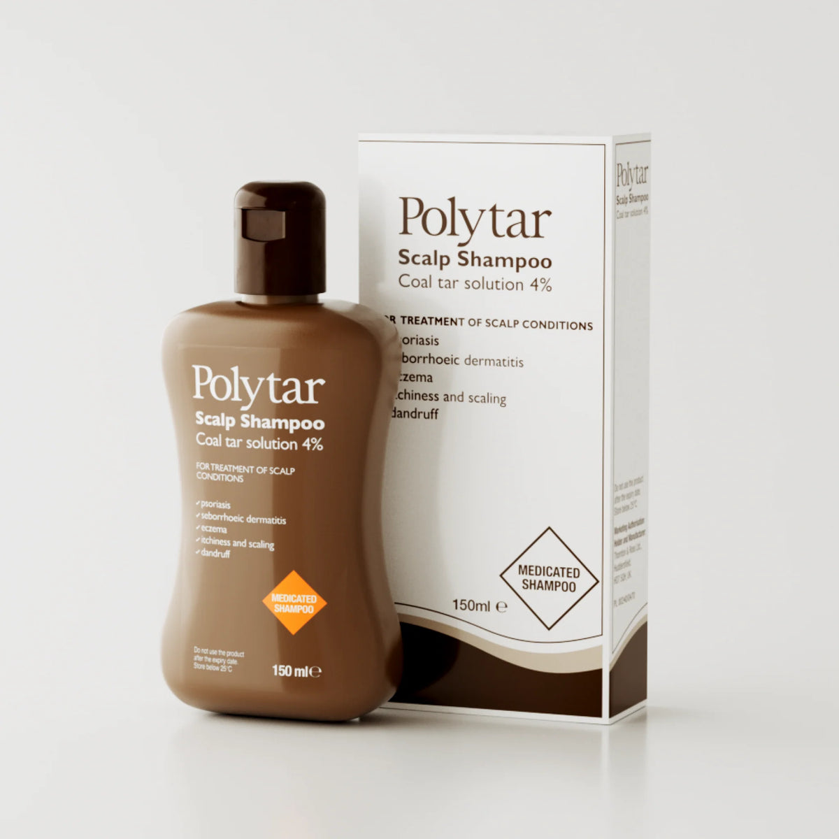 Polytar Scalp Shampoo coal tar solution 4% 150ml