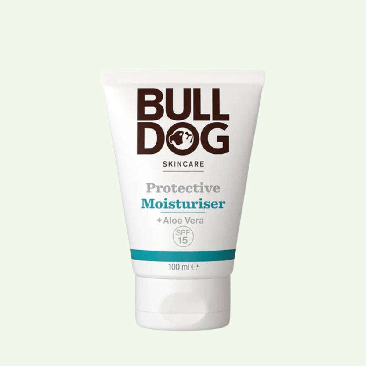 Bulldog Protective Moisturiser SPF 15 with Aloe Vera - 100ml — product packaging