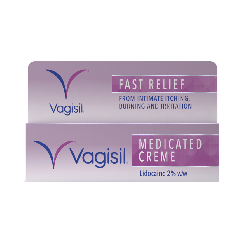 Vagisil Medicated Creme Lidocaine 2% w/w - 30g — product packaging
