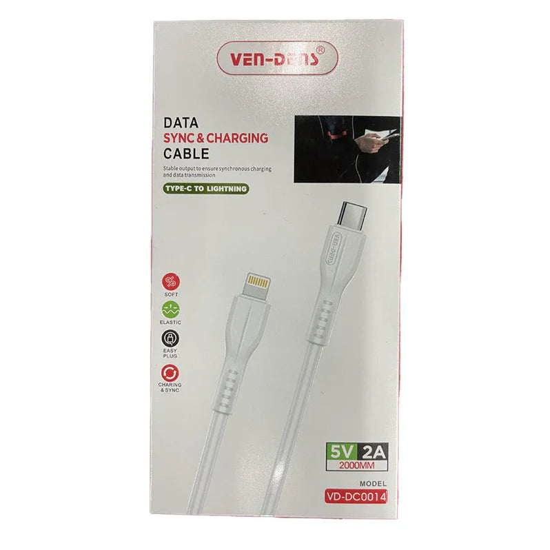 Ven-Dens / Smart Tech Type-C 转 Lightning 数据同步和充电线 1 米