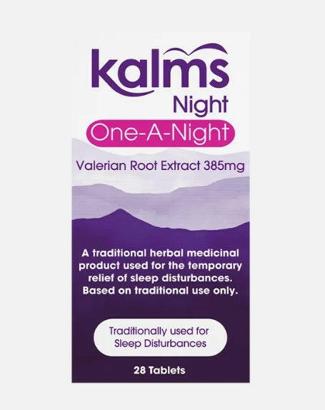 Kalms One A Night Tablets Sleeping Tablets (relieve sleep, pure natural traditional herbs) 28S