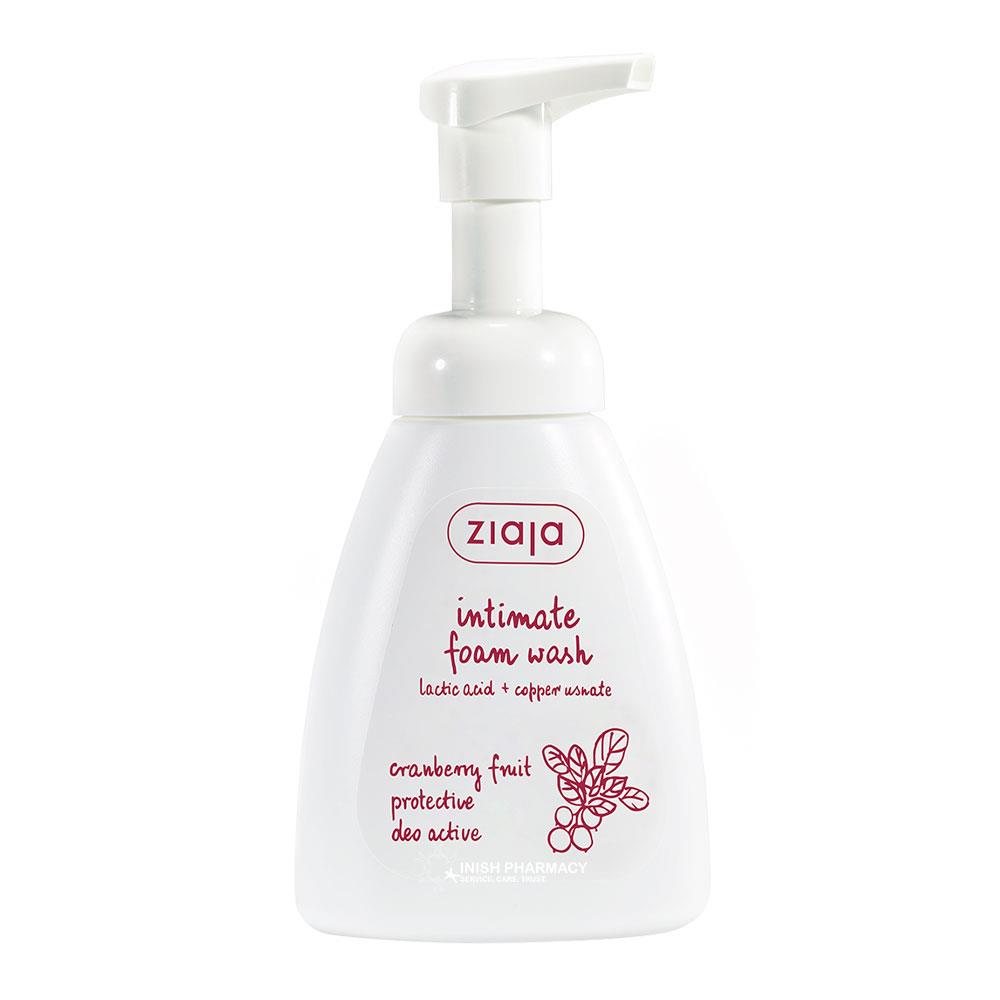 Ziaja Intimate Foam Wash Cranberry Fruit Protective - 250ml — product packaging