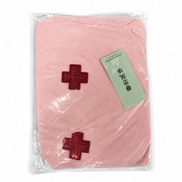 Women's Pink Nurse-Style Lingerie Costume – One Size