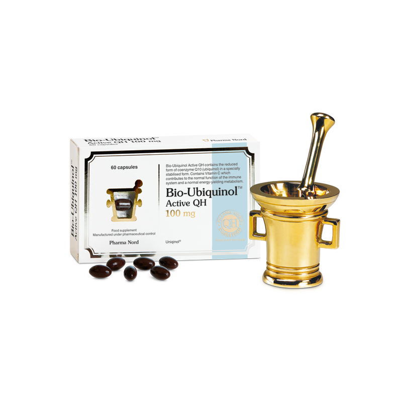 Pharma Nord Bio-Ubiquinol Active Q10 100mg - 150 Capsules — product packaging