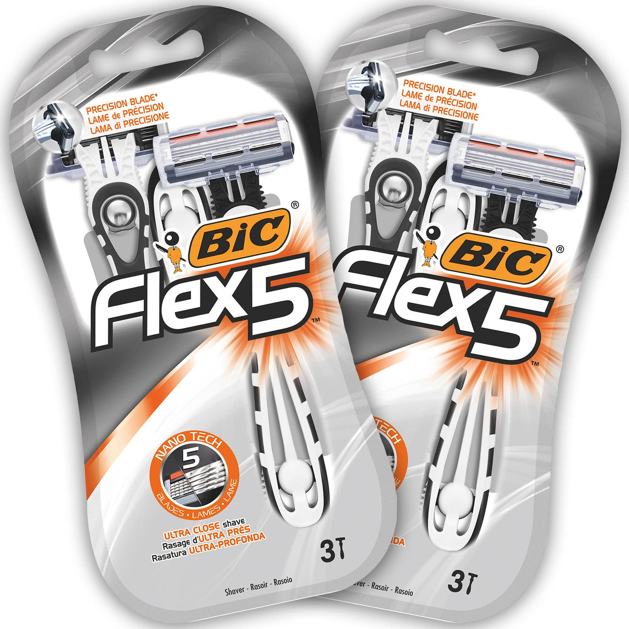BIC Flex 5 Disposable Men's 5 Blade Razors