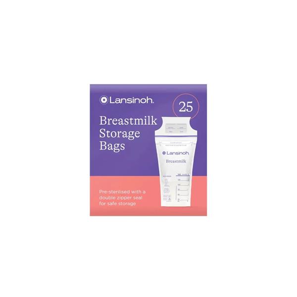 Lansinoh Breastmilk Storage Bags - 25 Pack