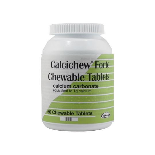 Calcichew Forte Chewable Tablets – 60 Tablets