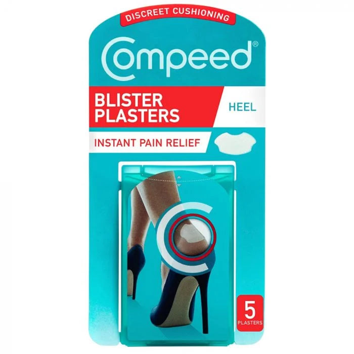 Compeed High Heels Ultra-Discreet Blister Plasters - 5 Plasters — product packaging