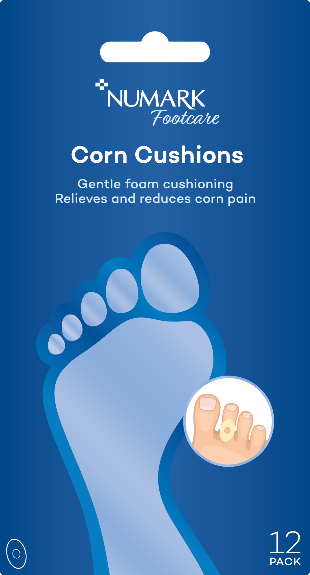 Numark Corn Cushions - 12 Pack Adhesive Cushion Pads