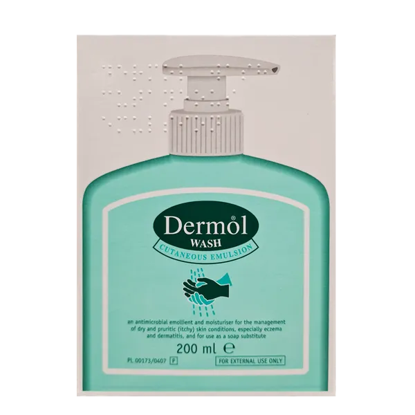 Dermol Wash 200ml — Antimicrobial Emollient | Ways Pharmacy