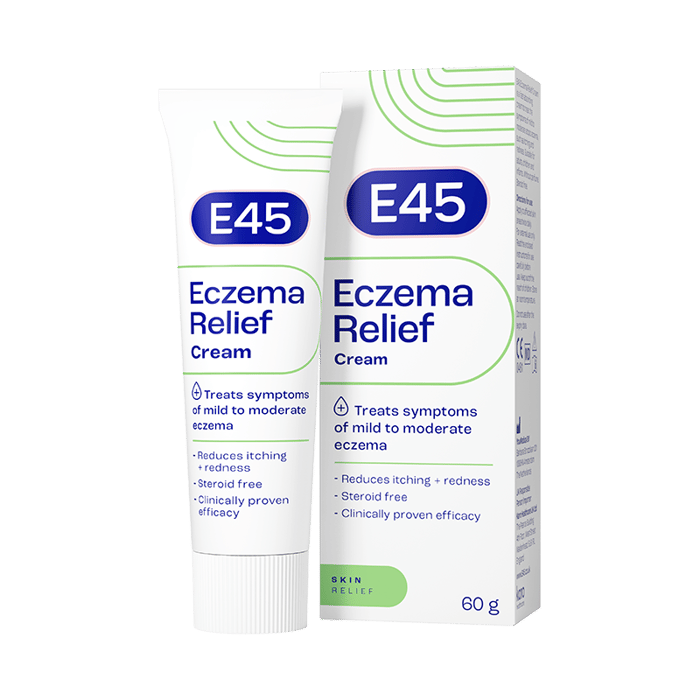 E45 Eczema Relief Cream 60g — product packaging