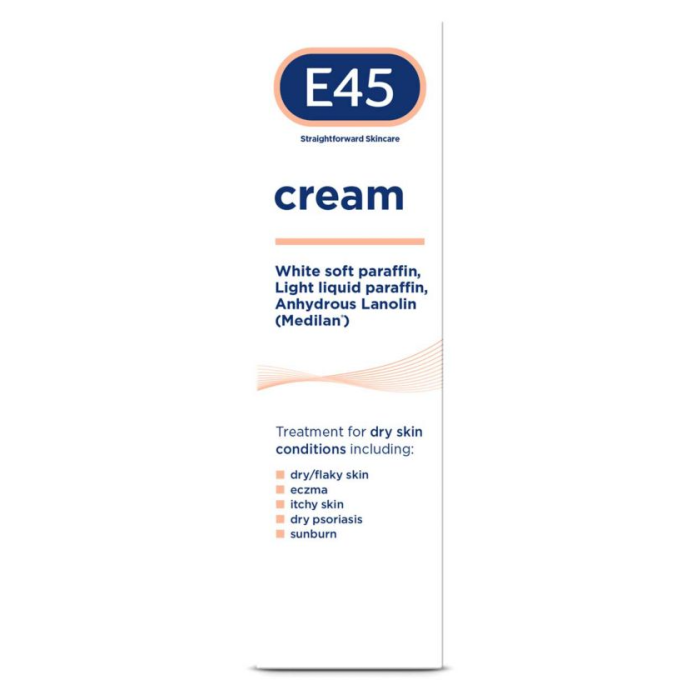 E45 Cream /50g Treatment for dry skin /Flaky skin/eczeme/itchy/sunburn