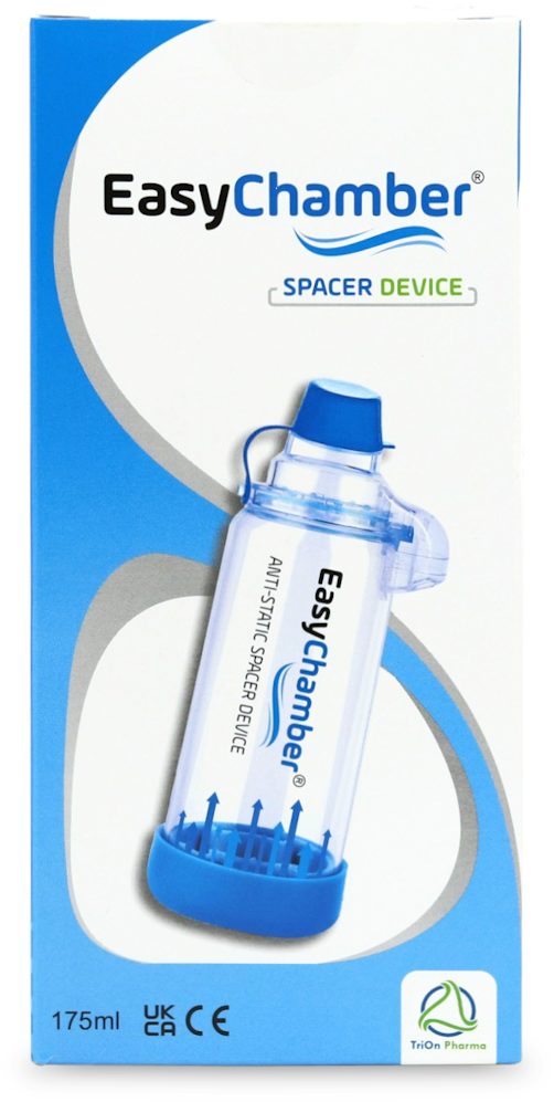 EasyChamber Anti-Static Spacer Device for Inhalers - 175ml — product packaging