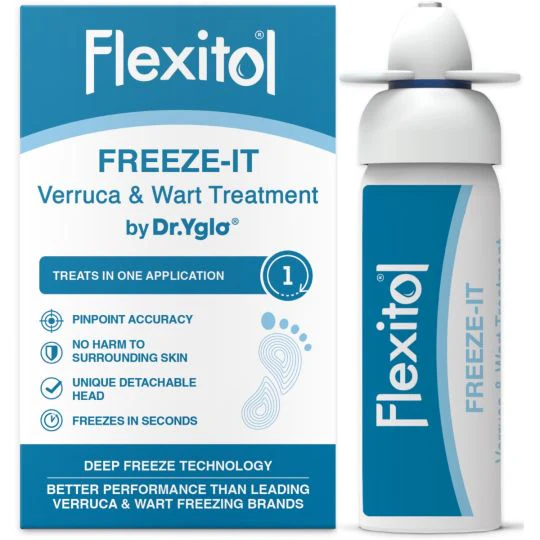 Flexitol Freezeit Verruca & Wart Treatment Cryotherapy Spray - 50ml