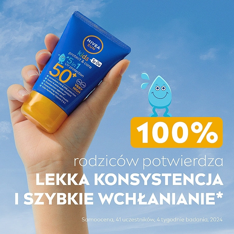 NIVEA SUN 儿童便携防晒露 SPF50+ 50毫升