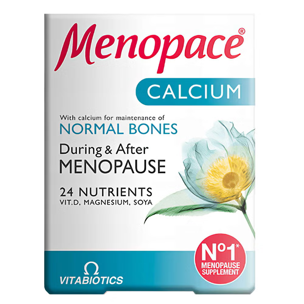 Vitabiotics Menopace Calcium Tablets - 60 Tablets