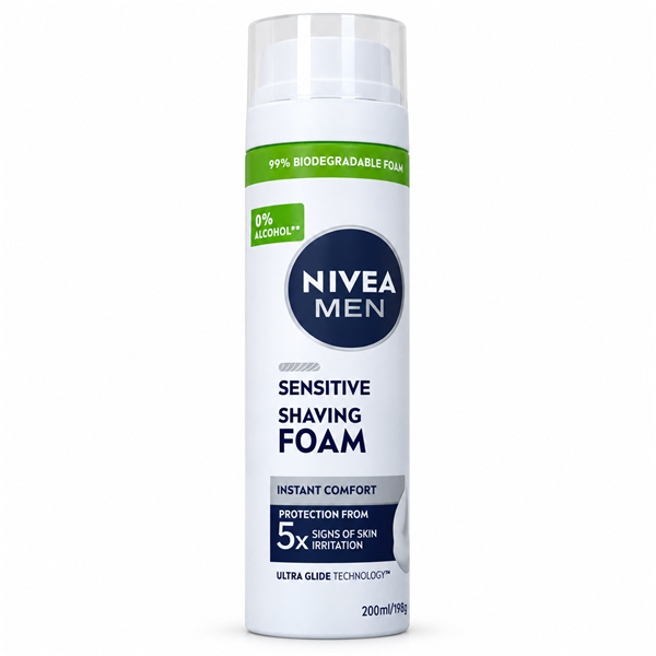 NIVEA MEN Sensitive Shaving Foam 200ml