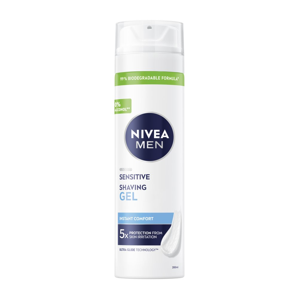 NIVEA MEN Sensitive Shaving Gel 200ml