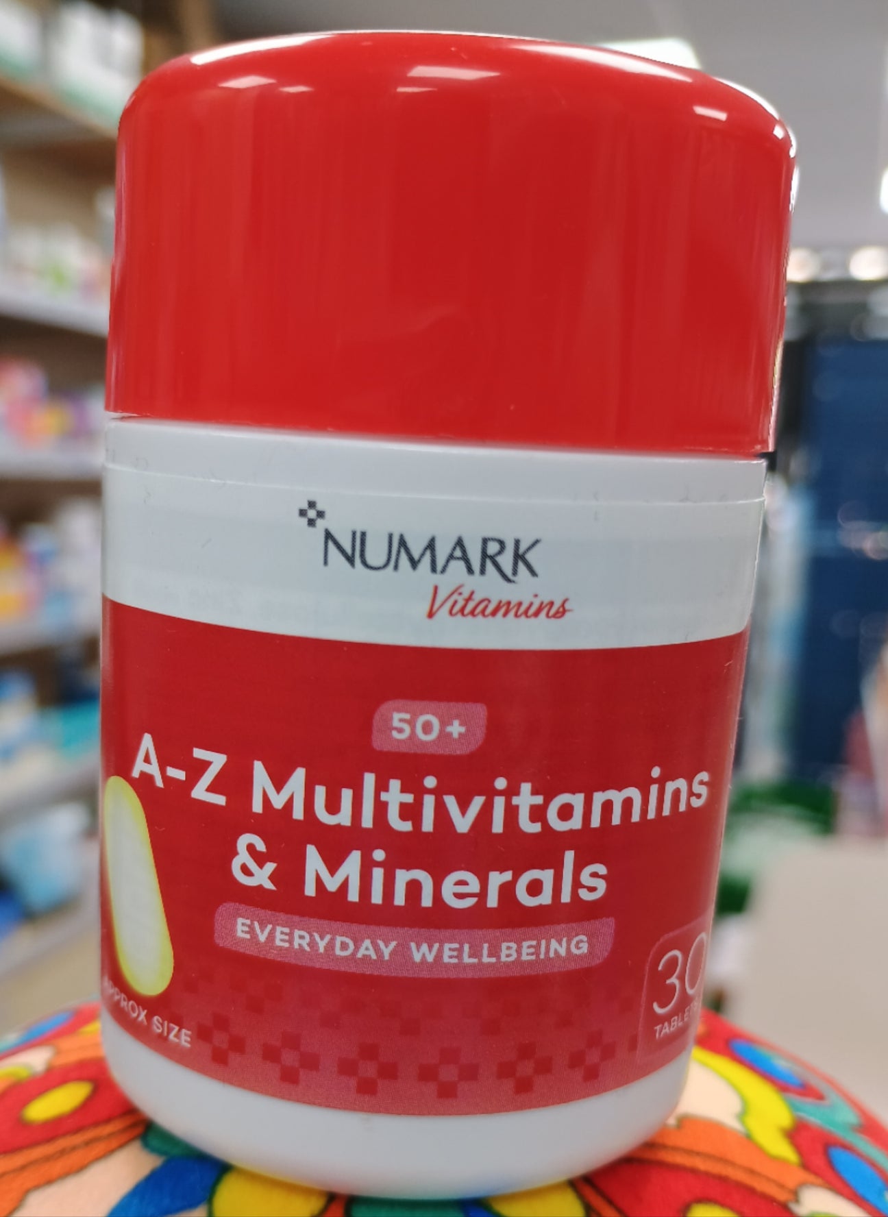 Numark A-Z Multivitamins & Minerals 50+ - 30 Tablets