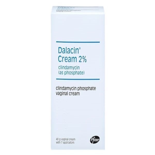 Pack shot: Clindamycin 2% Vaginal Cream — for illustration, packaging may vary
