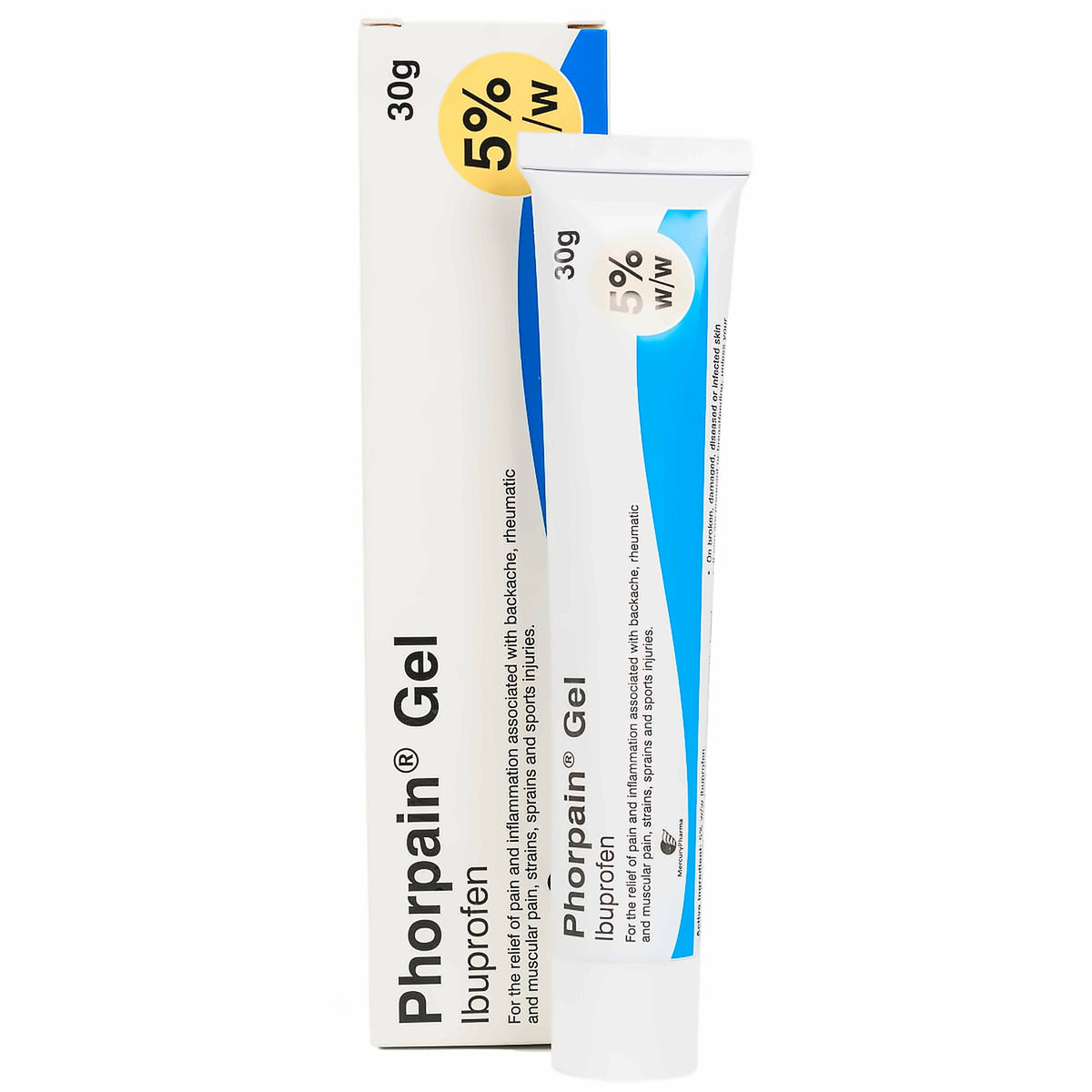 Phorpain Gel 5% Ibuprofen 30g