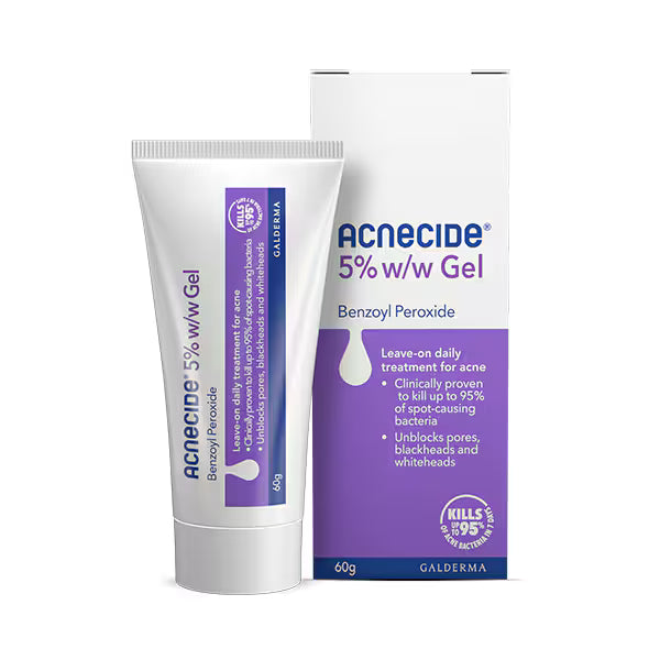 Acnecide 5% Gel Benzoyl Peroxide - 60g