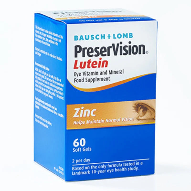 Bausch + Lomb PreserVision 叶黄素 60 粒胶囊