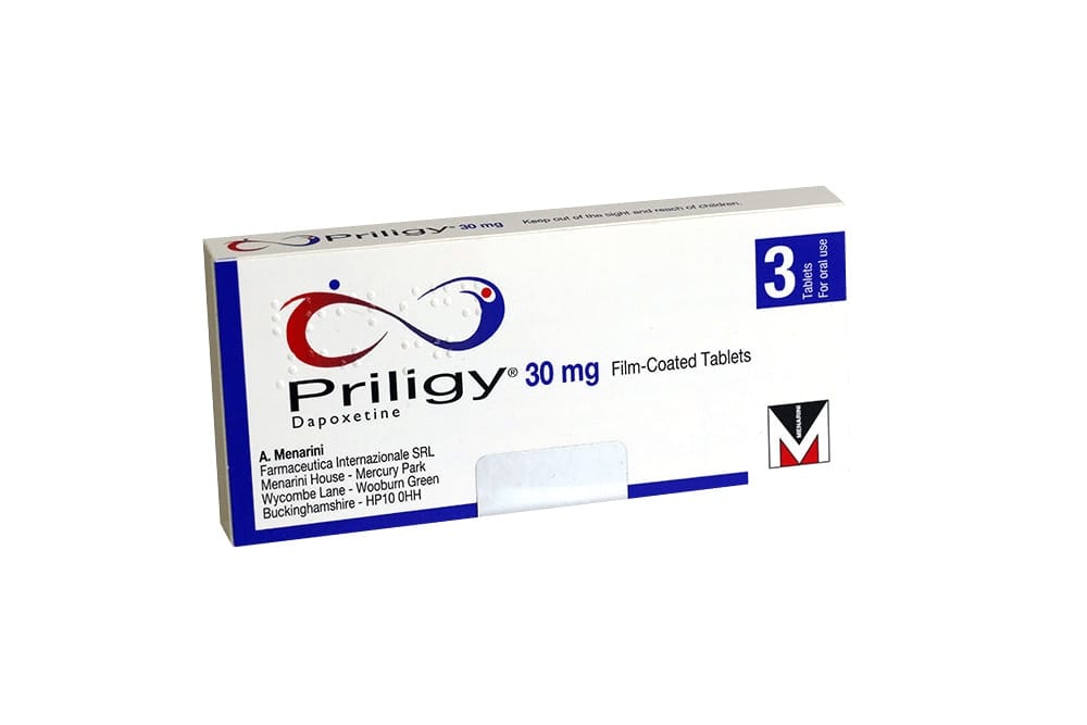 Priligy (Dapoxetine) 30mg Tablets