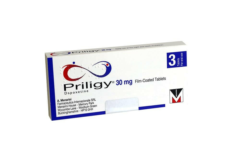 Dharine PRILIGY treats male premature ejaculation 30mg the