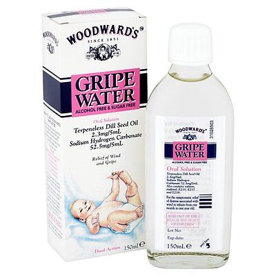Woodwards Gripe Water Dual Action Relief of Wind and Gripe 150 ML