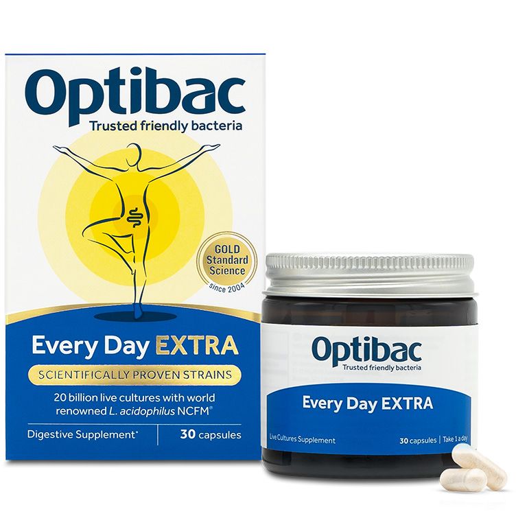 Optibac Every Day EXTRA Gut Supplement - 30 Capsules