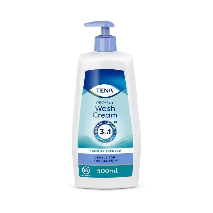 TENA Wash Cream 3 in 1 易适3合1洗护洁肤乳 500ml
