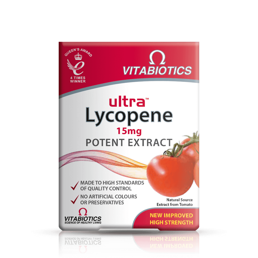 Vitabiotics Ultra Lycopene 15mg - 30 Tablets — product packaging