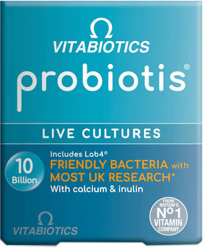 Vitabiotics Probiotis Live Cultures 10 Billion 30 capsules