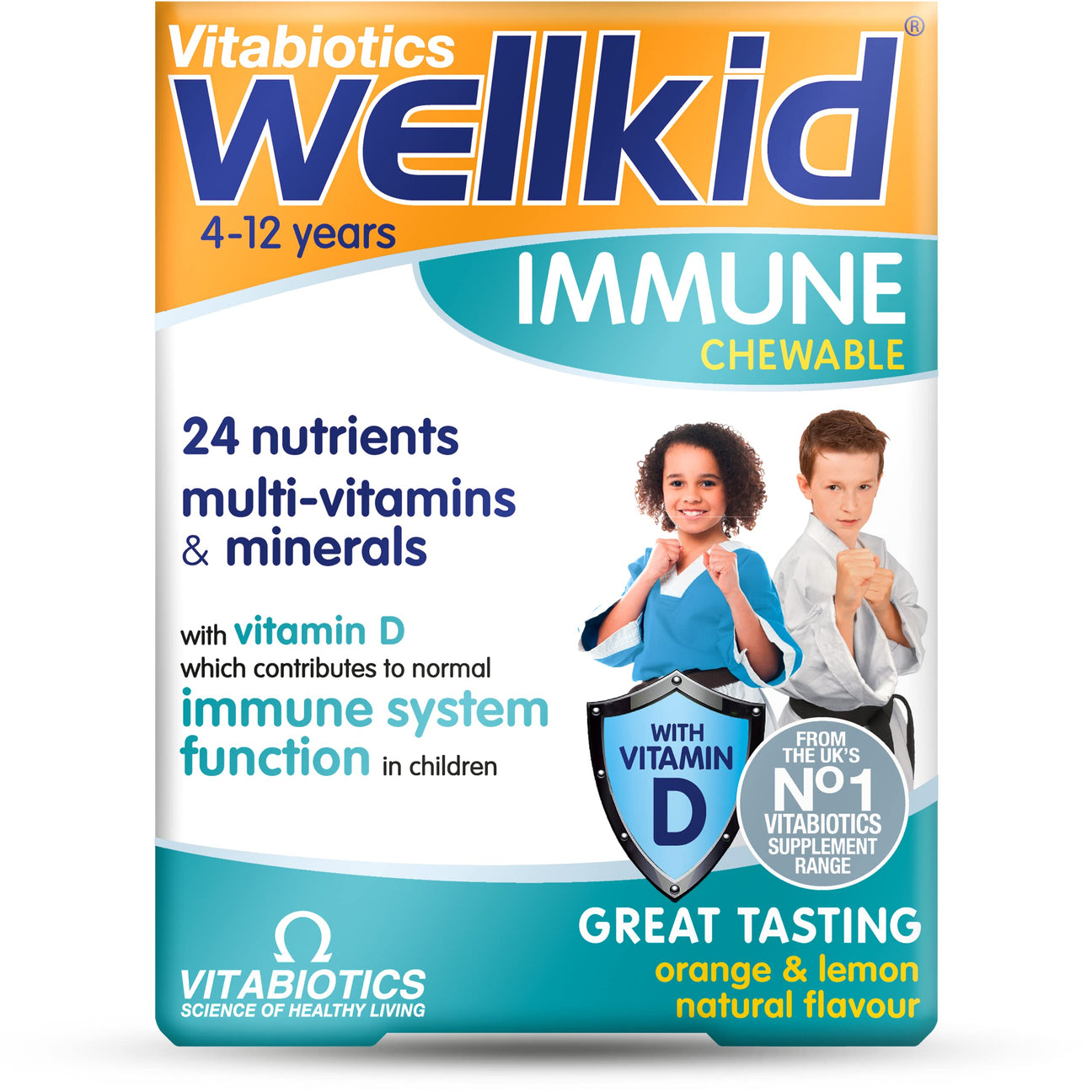 Wellkid Immune Chewable Tablets - 30 Tablets