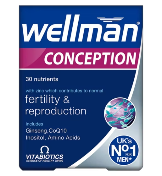 Vitabiotics Wellman Conception Tablet - 30 tablets