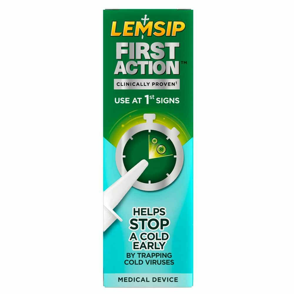LEMSIP first action to prevent a cold nose spray (blocking virus invasion, capturing viruses, pregnant women and children can use) first action Nasal spray 20ml
