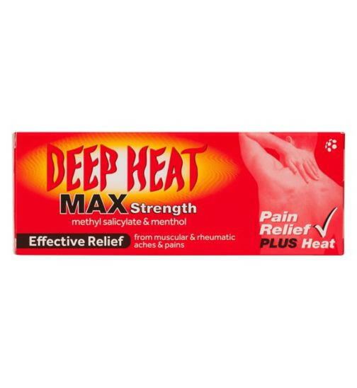 DEEP Heat Max Stringth maximum strength (relieving muscle and joint pain, muscle strain, sprain, arthritis, etc.) concentrated thermal treatment massage cream 35g